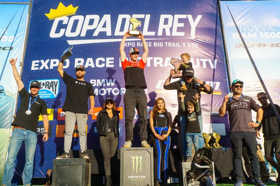 Así se vivió el podio de la 2ª Fecha de la Copa del Rey Expo Race Bigtrail UTV