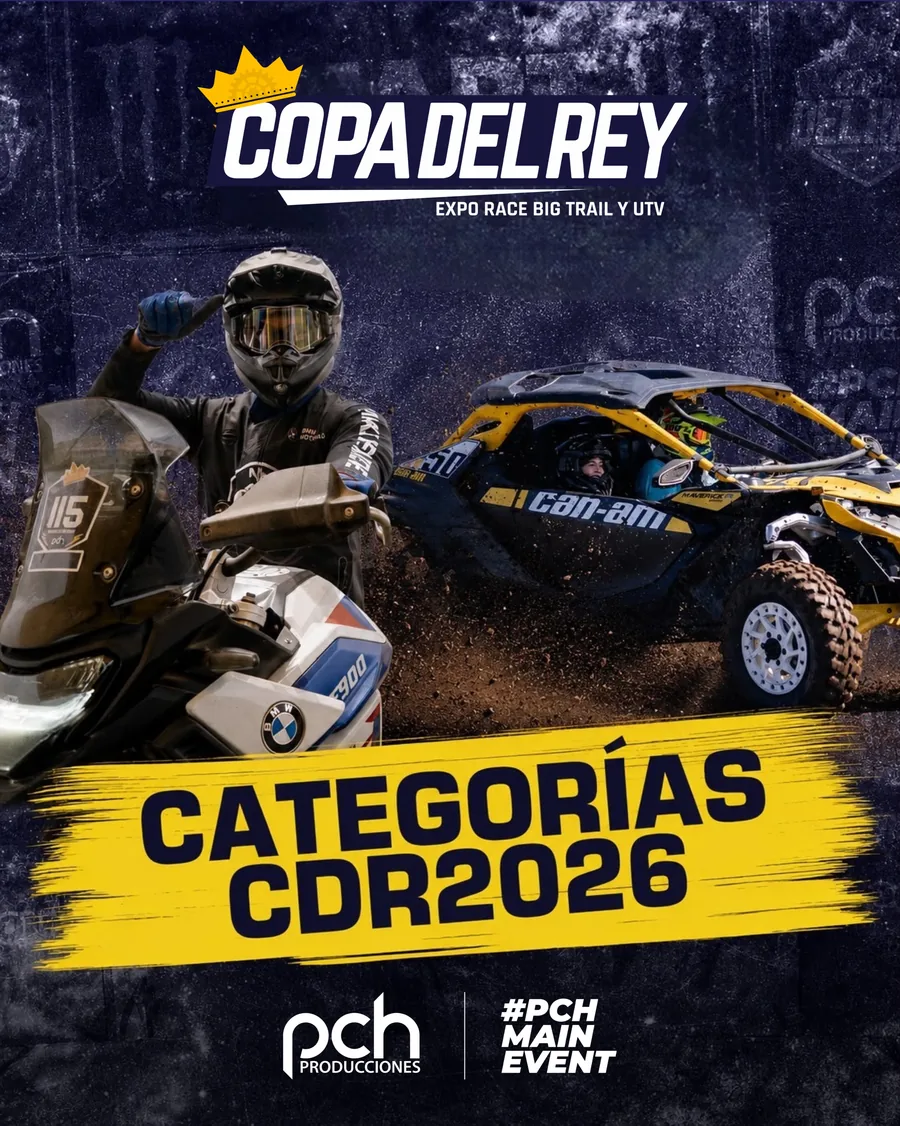 Categorías CDR26 Bigtrail y UTV